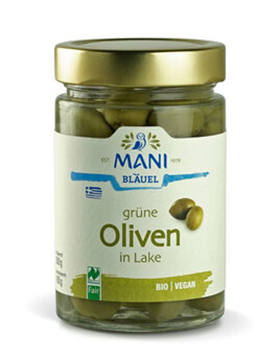 Produktfoto zu Oliven grün in Lake, 150g