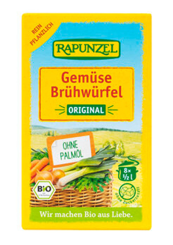 Produktfoto zu Gemüse-Brühwürfel Original 8St