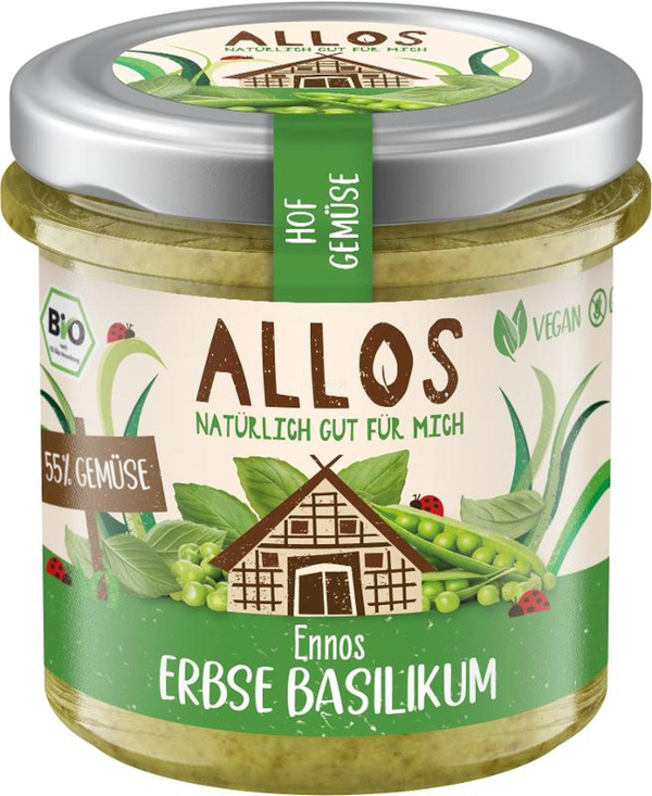 Produktfoto zu HG Erbse Basilikum 135g