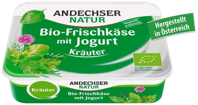 Produktfoto zu Frischkäse Kräuter, Andechser, 175g