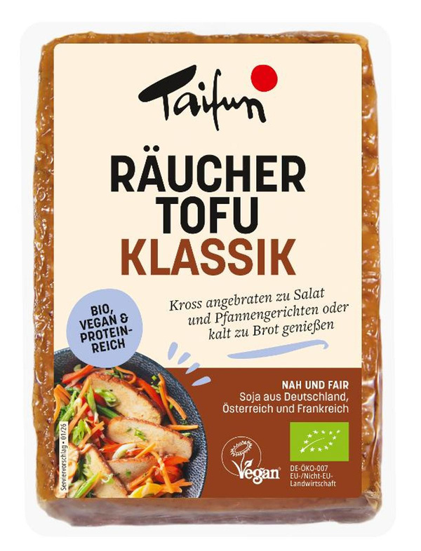 Produktfoto zu Tofu geräuchert, 200g