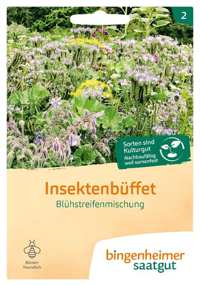 Produktfoto zu Insektenfuffet (Blühstreifen) SAATGUT