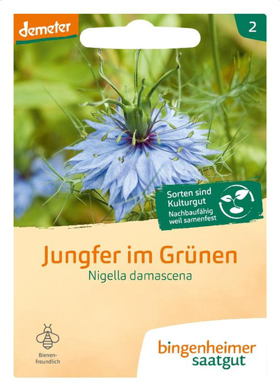 Produktfoto zu Jungfer in Grün, SAATGUT