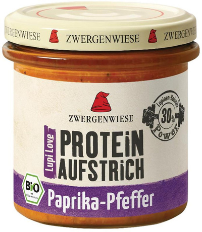 Produktfoto zu LupiLove Aufstrich Paprika-Pfeffer, 165g