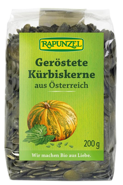 Produktfoto zu Kürbiskerne geröstet 200gr