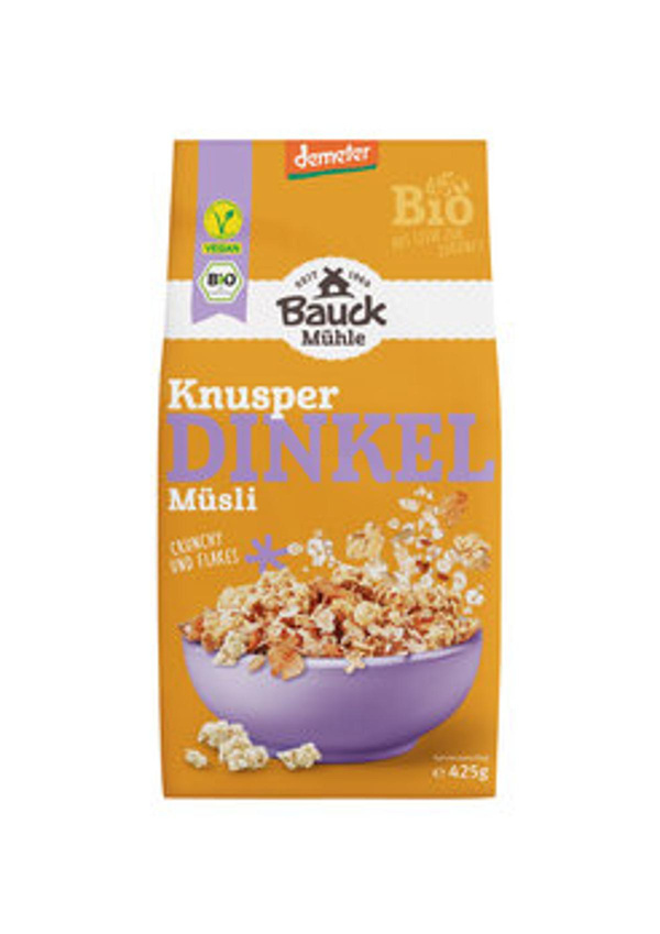 Produktfoto zu Dinkel-Müsli Knusperzart, 425g