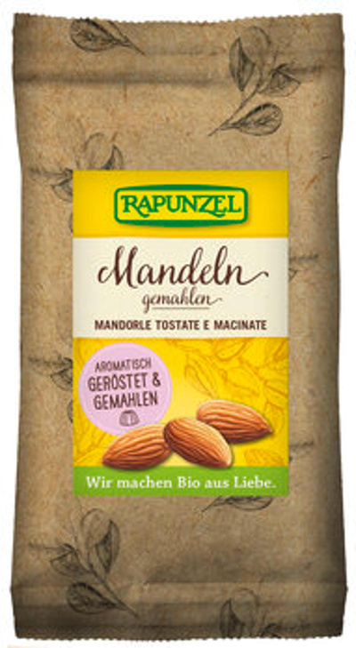 Produktfoto zu Mandeln geröstet und gemahlen 125gr