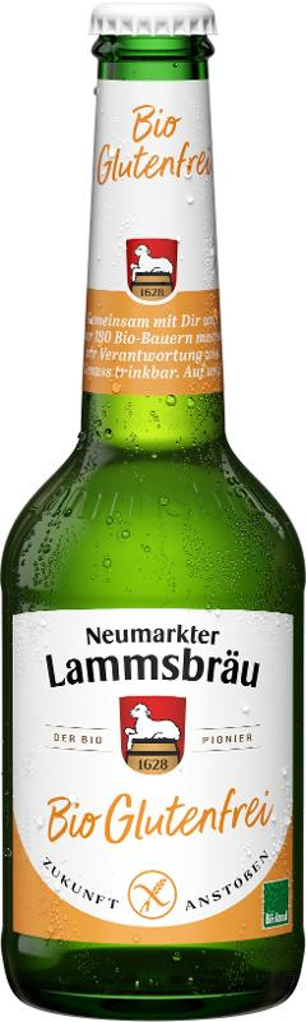 Produktfoto zu Lammsbräu Glutenfrei 0,33 ltr