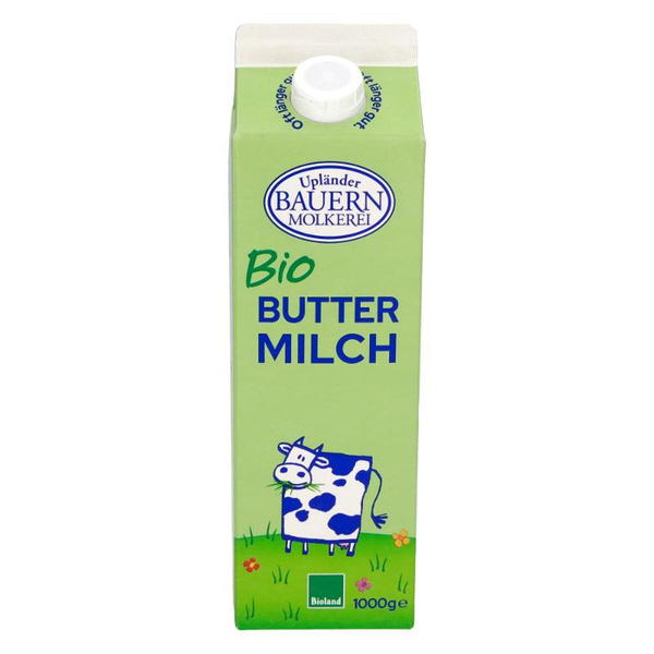 Produktfoto zu Buttermilch Upland 1 Liter