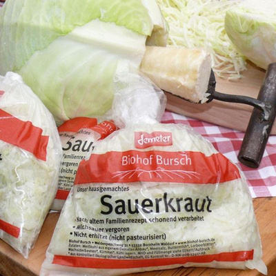 Produktfoto zu Frisches Sauerkraut, ca. 500gr