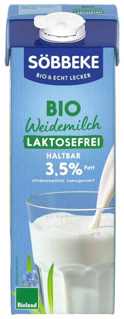 Produktfoto zu Laktosefreie H-Milch 3,5%, 1 Liter