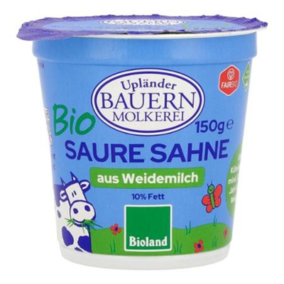 Produktfoto zu Sahne, sauer 150gr