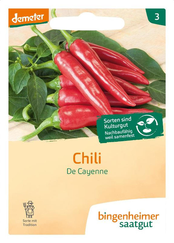 Produktfoto zu Peperoni, De Cayene, SAATGUT