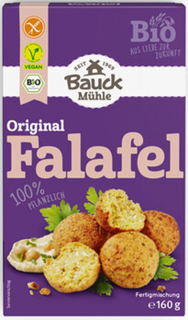 Produktfoto zu Falafelmischung glutenfrei zum Anrühren 160gr