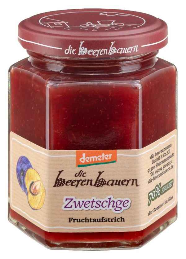 Produktfoto zu  Fruchtaufstrich Zwetschge, 200g