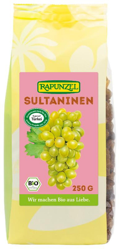 Produktfoto zu Sultaninen Projekt Hand in Hand 250gr
