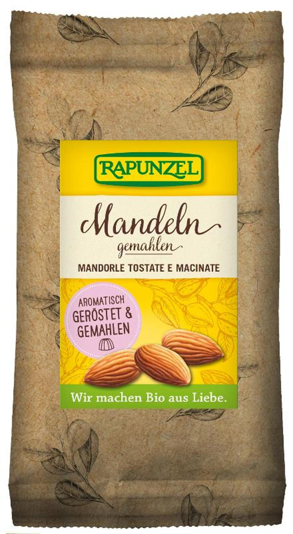 Produktfoto zu Mandeln geröstet und gemahlen 125gr