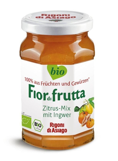 Produktfoto zu Fruchtaufstrich Zitrusmix m. Ingwer, 260g