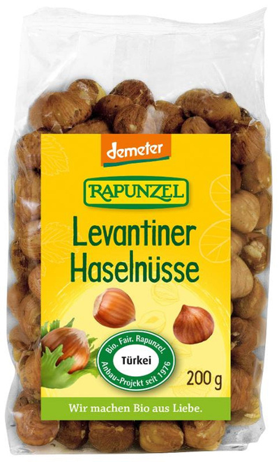 Produktfoto zu Haselnüsse, demeter 200gr