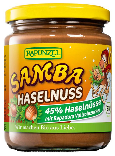 Produktfoto zu Samba Haselnuss 250gr