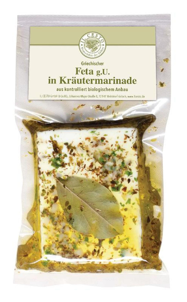Produktfoto zu Griech. Feta g.U. mariniert, 175g