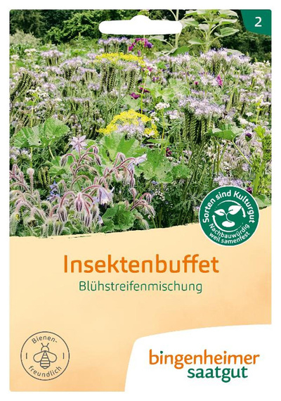 Produktfoto zu Insektenfuffet (Blühstreifen) SAATGUT