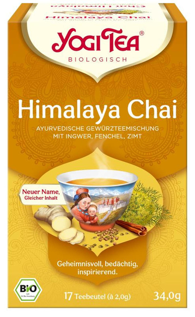 Produktfoto zu Yogi Tee Himalaya Teebeutel 17x2gr