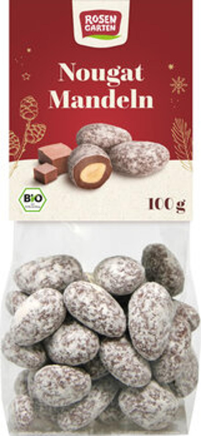 Produktfoto zu Nougat-Mandeln 100 g