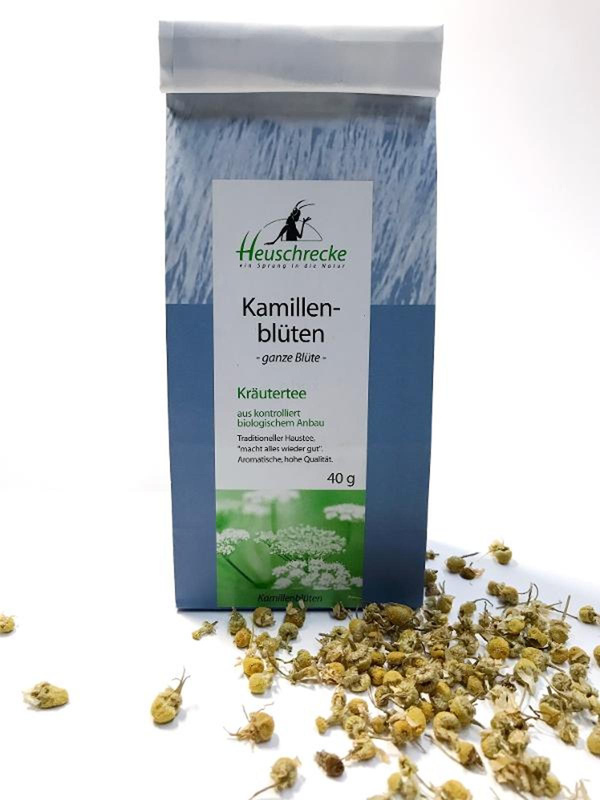 Produktfoto zu KAMILLE, Blüten ganz, 40gr
