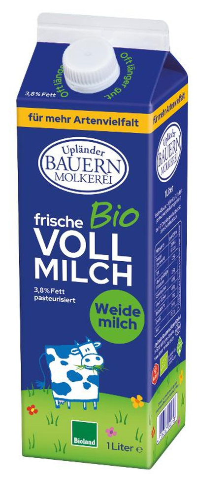 Produktfoto zu Vollmilch, frisch mind. 3,7%  Fett, Tetra 1 Liter