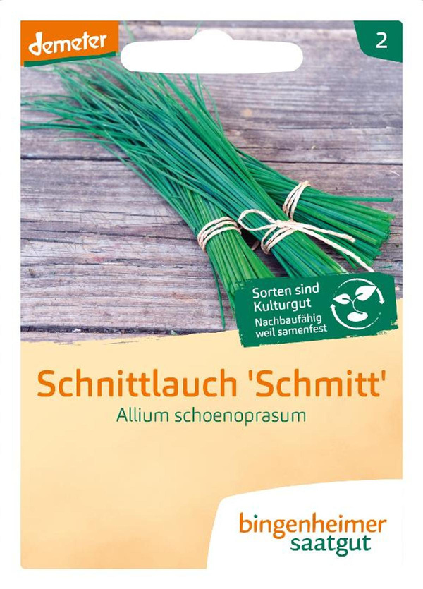 Produktfoto zu Schnittlauch mittelgroß SAATGUT