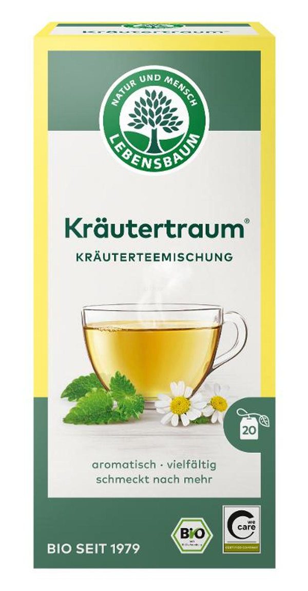 Produktfoto zu Kräutertraum, Teebeutel 20x1,5g