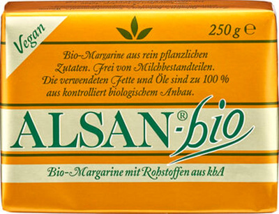 Produktfoto zu Alsan Margarine 250gr