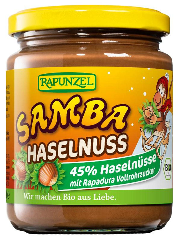 Produktfoto zu Samba Haselnuss 250gr