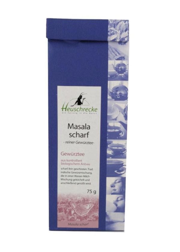 Produktfoto zu Masala Gewürztee SCHARF, 75gr