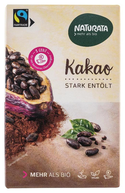 Produktfoto zu Kakao stark entölt 10-12%, 125g