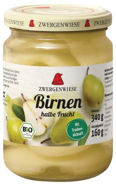 Produktfoto zu Birnen im Glas, 160g