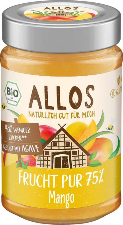 Produktfoto zu Frucht Pur 75% Mango, 200g