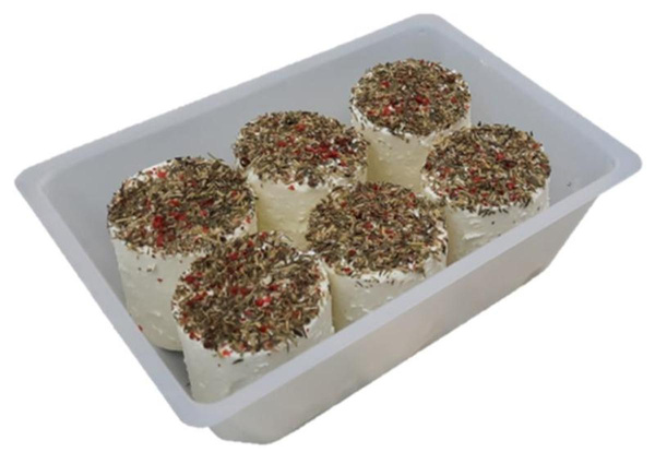 Produktfoto zu Ziegentürmchen Kräuter-Pfeffer, ca. 125g