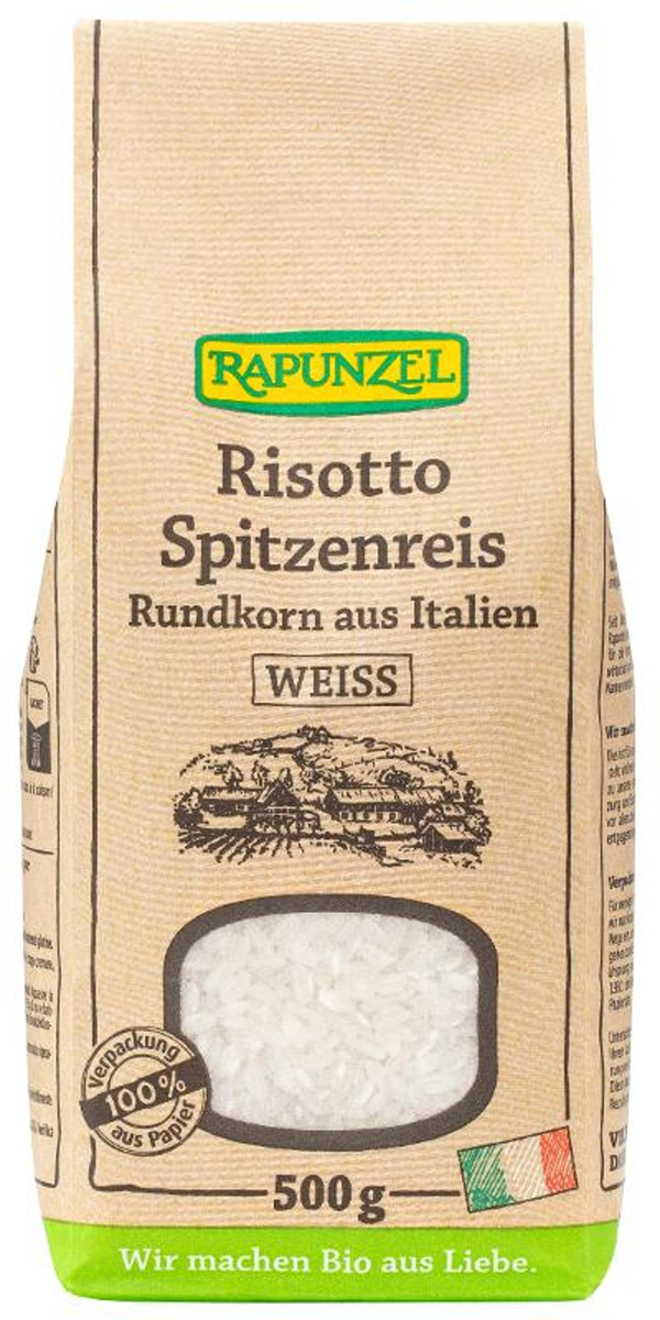 Produktfoto zu Risotto Rundkorn-Spitzenreis weiß, 500g