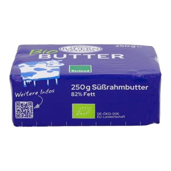 Produktfoto zu Butter, 250gr Upländer
