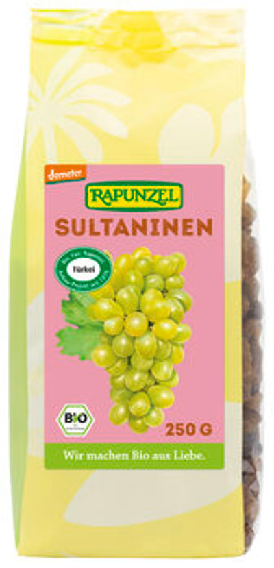 Produktfoto zu Sultaninen Projekt Hand in Hand 250gr