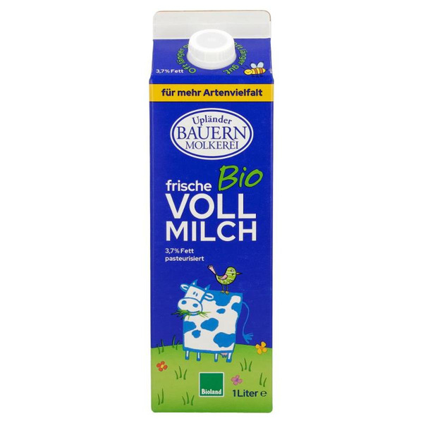 Produktfoto zu Vollmilch, frisch mind. 3,7%  Fett, Tetra 1 Liter