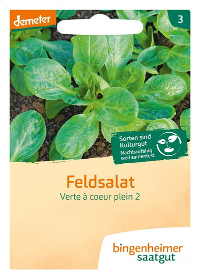 Produktfoto zu Feldsalat Verte a coeur SAATGUT