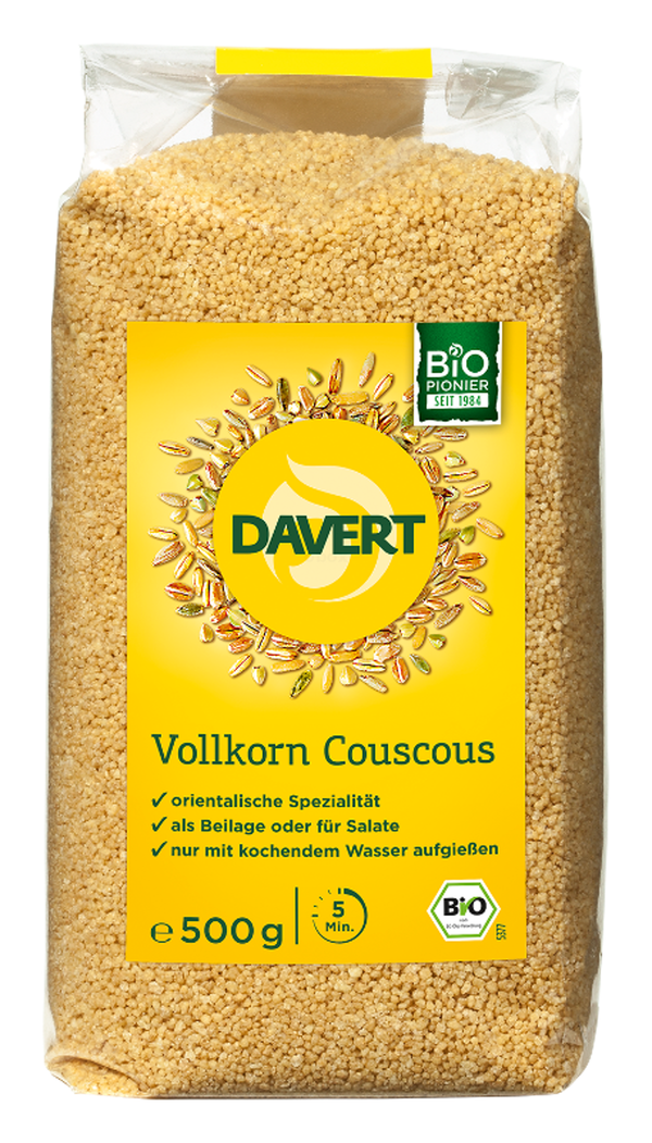 Produktfoto zu Cous-Cous Vollkorn, 500gr