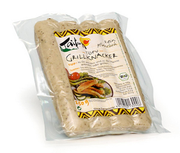 Produktfoto zu Tofu Brat- & Grillwurst vegan, 250g