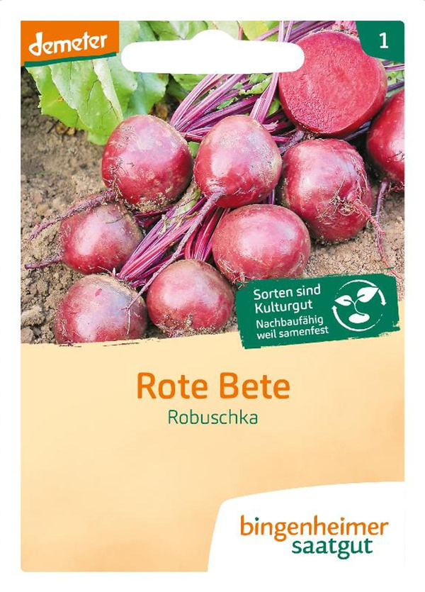Produktfoto zu Rote Bete Robuschka SAATGUT