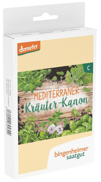 Produktfoto zu Mediterraner Kräuter-Kanon SAATGÜT