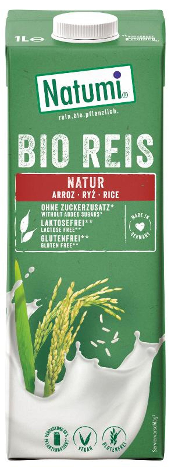 Produktfoto zu Reisdrink von Natumi, 1 ltr